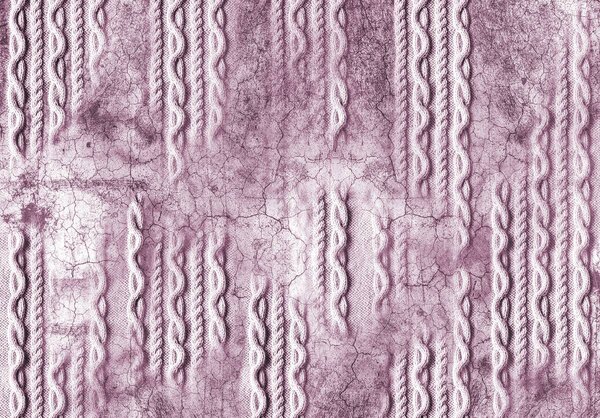 Fototapeta - Väzba na betón - ružová (152,5x104 cm)