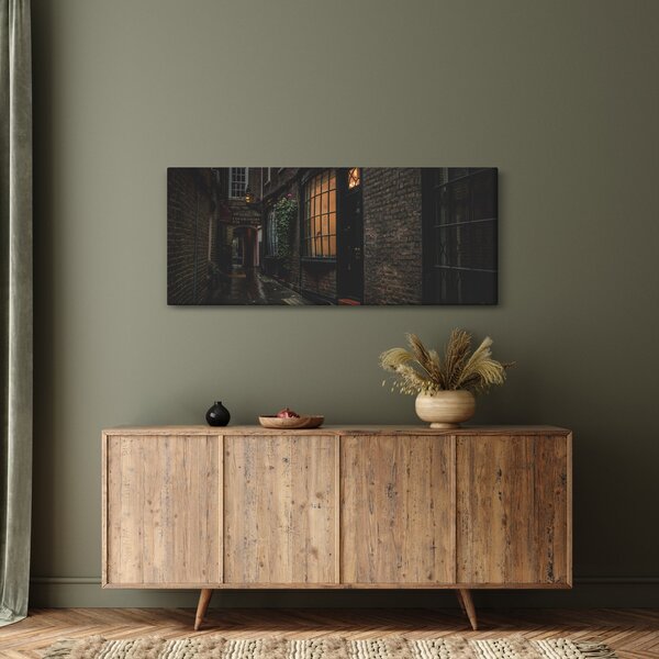 Obraz - Londýnska ulica (120x50 cm)