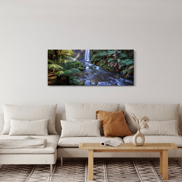 Obraz australského dažďového lesa (120x50 cm)
