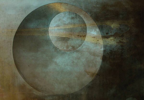 Fototapeta - Kruh v hrdze (152,5x104 cm)