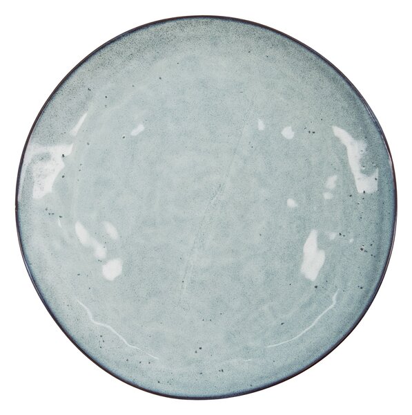 Kameninový tanier Rustic Grey/Blue 27,5 cm