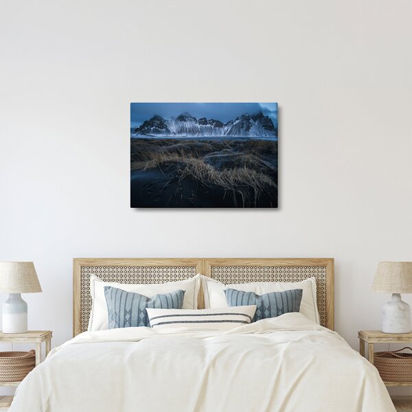 Obraz výhľadu na Islandskej vrcholky (70x50 cm)
