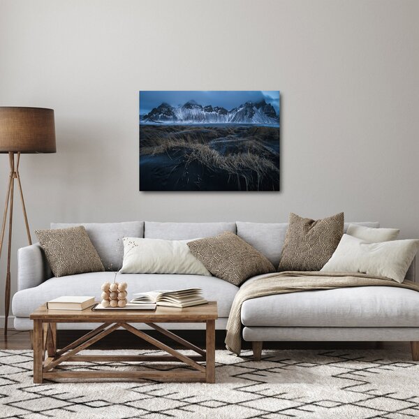 Obraz výhľadu na Islandskej vrcholky (70x50 cm)