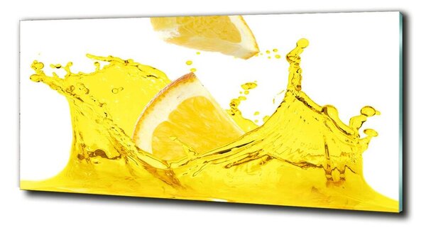 Foto obraz sklo tvrdené Plátky citróna
