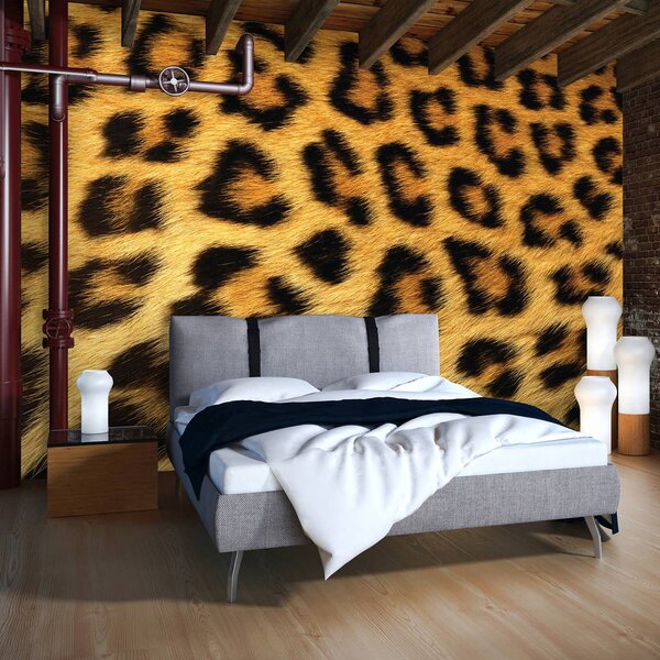 Fototapeta - Leopardia srsť (152,5x104 cm)
