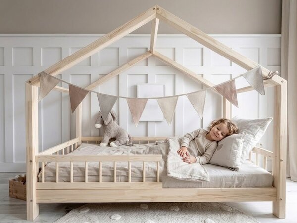 Raj posteli Detská posteľ HouseBed BELO 160/80 a 190/90 cm