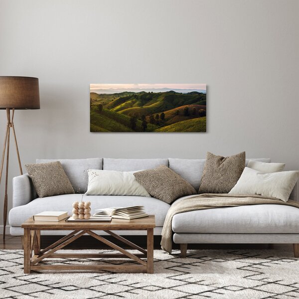 Obraz - Výhľad na thajské kopčeky (120x50 cm)