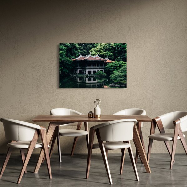 Obraz z japonskej národnej záhrady (90x60 cm)