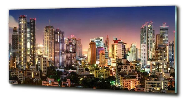 Fotoobraz na skle Nočný Bangkok