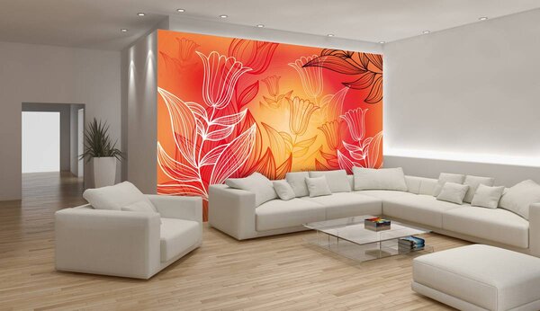 Fototapeta - Kvety (152,5x104 cm)
