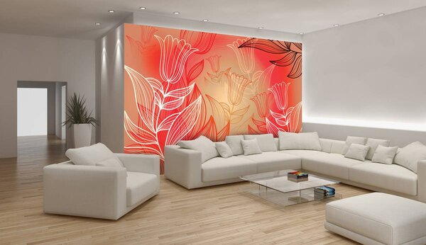 Fototapeta - Kvety (152,5x104 cm)