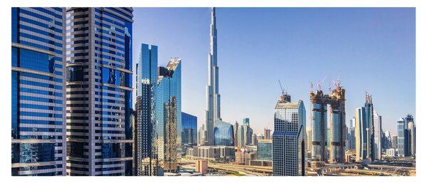 Obraz - Dubajskej ráno (120x50 cm)
