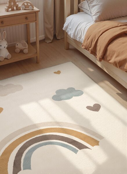 Hanse Home, Detský koberec Adventures 106418 Cream Multicolor, 120x170, viacfarebná, detská izba