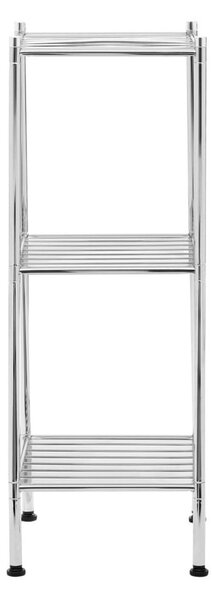Kúpeľňový regál v striebornej farbe 34x80 cm – Premier Housewares