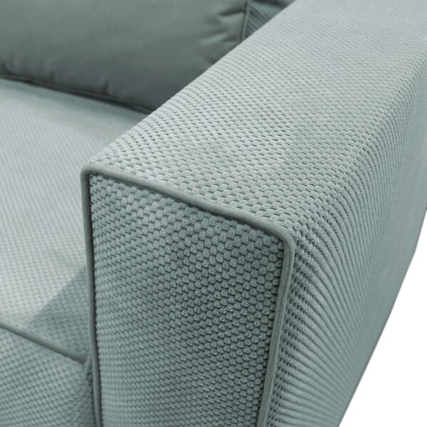 LEŇOŠKA, textil, tyrkysová MID.YOU - Online Only obývacie izby, Online Only
