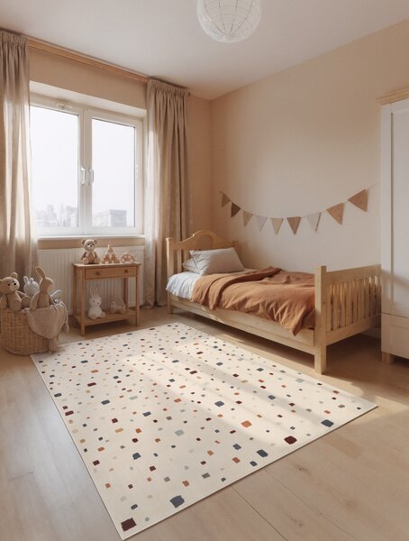 Hanse Home, Detský koberec Adventures 106419 Cream Multicolor, 120x170, viacfarebná, detská izba
