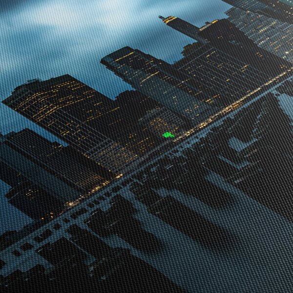 Obraz - Pohľad na mrakodrapy New Yorku (90x60 cm)