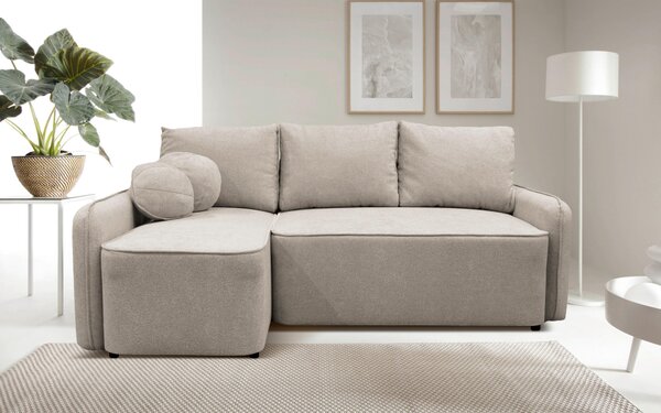 ROHOVÁ SEDAČKA, textil, taupe MID.YOU - Sedačky, Online Only