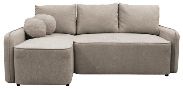 ROHOVÁ SEDAČKA, textil, taupe MID.YOU - Sedačky, Online Only