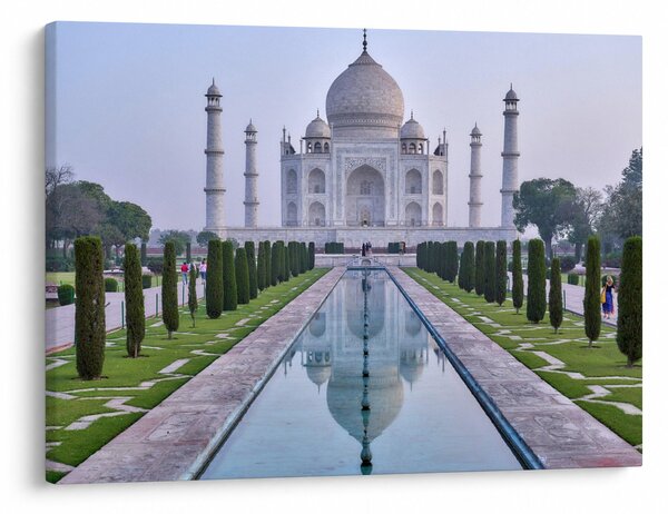 Obraz - Taj Mahal za východu slnka (70x50 cm)