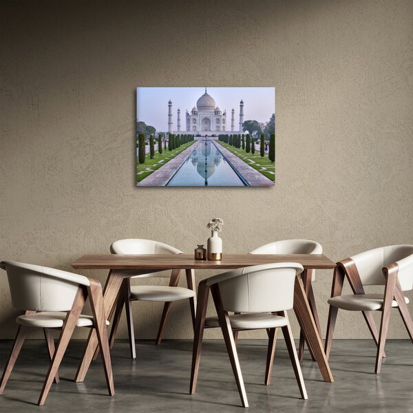 Obraz - Taj Mahal za východu slnka (70x50 cm)