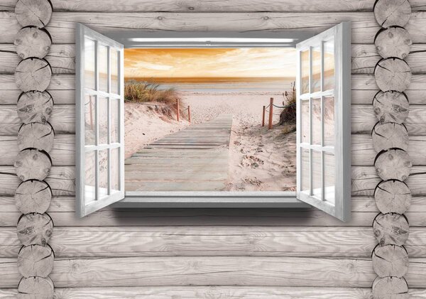 Fototapeta - Pláž (152,5x104 cm)