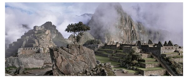 Obraz - Machu Picchu (120x50 cm)