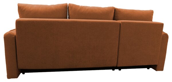ROHOVÁ SEDAČKA, textil, hrdzavá MID.YOU - Sedačky, Online Only