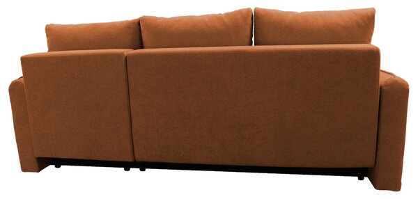 ROHOVÁ SEDAČKA, textil, hrdzavá MID.YOU - Sedačky, Online Only