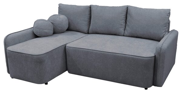 ROHOVÁ SEDAČKA, textil, sivá MID.YOU - Sedačky, Online Only