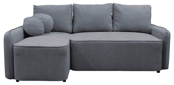 ROHOVÁ SEDAČKA, textil, sivá MID.YOU - Sedačky, Online Only
