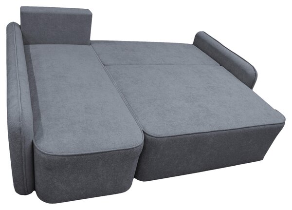ROHOVÁ SEDAČKA, textil, sivá MID.YOU - Sedačky, Online Only