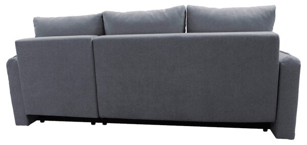 ROHOVÁ SEDAČKA, textil, sivá MID.YOU - Sedačky, Online Only