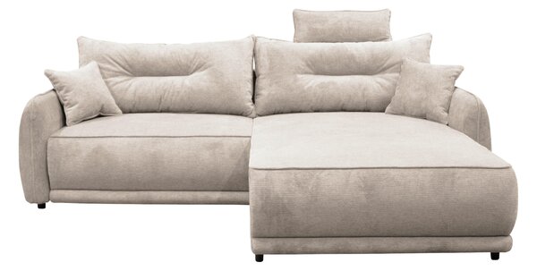 ROHOVÁ SEDAČKA, textil, béžová MID.YOU - Sedačky, Online Only