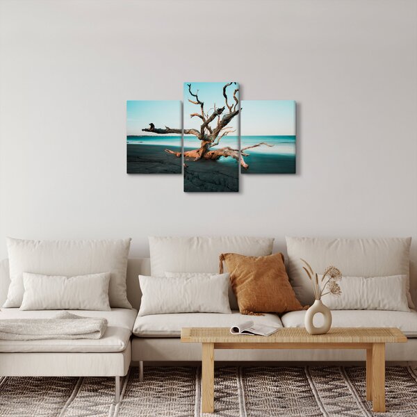 Obraz - Vyplavenie na pláži (90x60 cm)