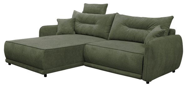ROHOVÁ SEDAČKA, textil, zelená MID.YOU - Sedačky, Online Only