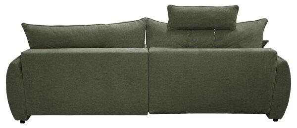 ROHOVÁ SEDAČKA, textil, zelená MID.YOU - Sedačky, Online Only