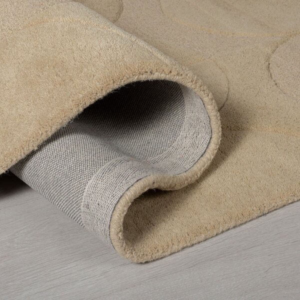 Béžový vlnený koberec behúň 60x230 cm Gigi – Flair Rugs