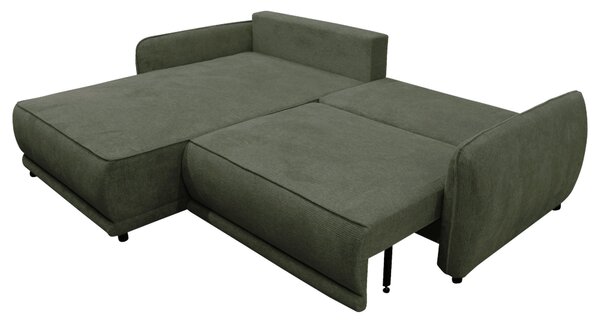 ROHOVÁ SEDAČKA, textil, zelená MID.YOU - Sedačky, Online Only