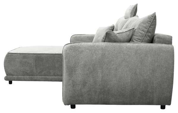 ROHOVÁ SEDAČKA, textil, sivá MID.YOU - Sedačky, Online Only