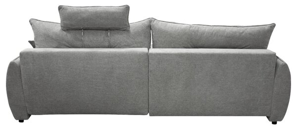 ROHOVÁ SEDAČKA, textil, sivá MID.YOU - Sedačky, Online Only