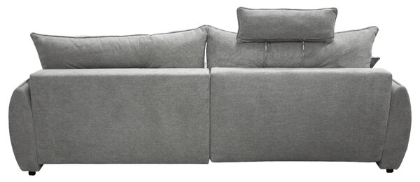 ROHOVÁ SEDAČKA, textil, sivá MID.YOU - Sedačky, Online Only