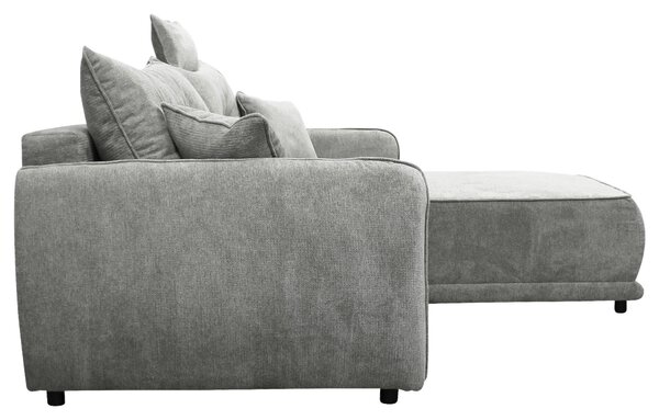 ROHOVÁ SEDAČKA, textil, sivá MID.YOU - Sedačky, Online Only