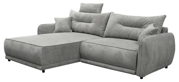 ROHOVÁ SEDAČKA, textil, sivá MID.YOU - Sedačky, Online Only