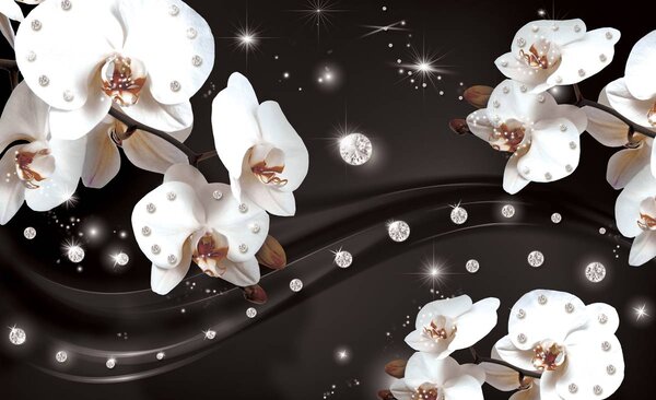 Fototapeta - Orchidea (152,5x104 cm)