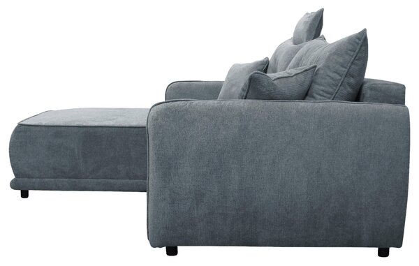 ROHOVÁ SEDAČKA, textil, modrá MID.YOU - Sedačky, Online Only