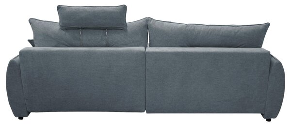ROHOVÁ SEDAČKA, textil, modrá MID.YOU - Sedačky, Online Only