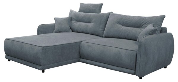 ROHOVÁ SEDAČKA, textil, modrá MID.YOU - Sedačky, Online Only