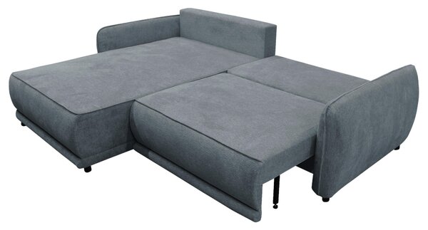 ROHOVÁ SEDAČKA, textil, modrá MID.YOU - Sedačky, Online Only