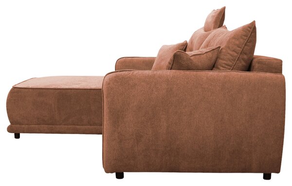 ROHOVÁ SEDAČKA, textil, hrdzavá MID.YOU - Sedačky, Online Only